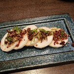 Zenseki Koshitsu Izakaya Shinobuya - ④長芋の冷製梅ソース