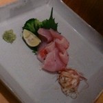 れんげ料理店 - 金目鯛の造り