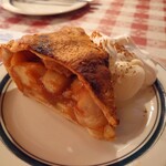 Byrd's Pizza & Ribs - アップルパイ　ア・ラ・モード