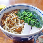 手打ち蕎麦 山よし - きのこそば