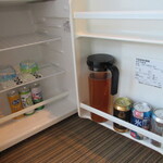 百楽荘 - 冷蔵庫　ドリンク類はアルコール類も含めてすべて無料