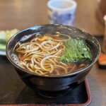 蕎麦処 もりや - かつ丼と温かい蕎麦セット：¥1,100