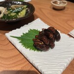 炭焼 うな富士 - 肝焼きは苦手かなと思ったけど、とても美味しかった！
