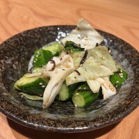 炭焼 うな富士 有楽町店 - おかわり自由の前菜