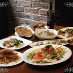 seasons diner COMODO - 忘年会プラン料理一例