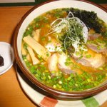 春き家 - 辛子味噌チャーシュー麺