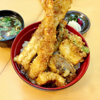 北新地 天富 - 昼：上天丼（2,000円）