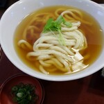 圧力釜もっちりうどん 福桝屋 - かけうどん790円