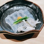 菊鮨 - とらふぐの造り