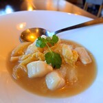 中国菜 智林 - ⚫帆立と白菜の白湯煮込み