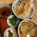 Marukiya - 天丼と かけ小うどん◥█̆̈◤࿉∥