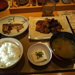Yayoi Ken - 私が頼んだ、なす味噌と焼魚定食(税込1,020円)