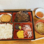 かねまつ食堂 - 日替わり定食　R5.12.23  7:00