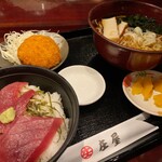 Niyu To Kiyoshouya - 今回オーダーのそばと小丼定食