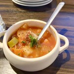 ピッツエリアバール　CACTUS　D'ORO - ミネストローネ