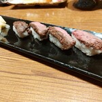 Robata To Jizake Maru Bun Sugawara - 肉寿司