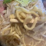 麺屋 風火 - 中太ちぢれ麺