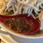 麺屋 本日も晴天です - スープ