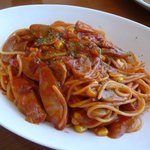 Texas Hands Fukui Tahara Ten - Ａランチ \780のパスタ（ナポリタン）