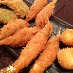 旬味串喝　やまや - オーダーをいただいてから揚げます♪アツアツをご提供！