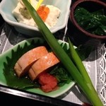 銀座　あまくさ - 三種もり、あん肝