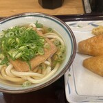 麦まる - きつねうどん並
ミニいなり