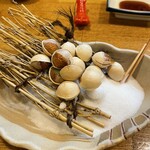 居酒屋山さん - 塩炒り銀杏