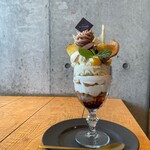 patisserie cafe enough - モンブランパフェ