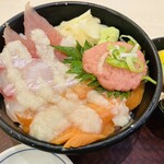 Tsukiji Shokudou Genchan - 塩糀三種丼