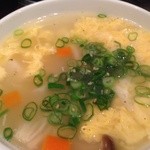 万両 - トロトロ玉子スープ♫