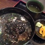 万両 - テールスープベースののり茶漬け