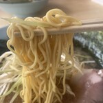 ◯つばき食堂 - 麺アップ