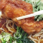 爽亭 - 鶏もも肉半身の唐揚げ