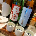 Ikebukuro Torahako - 日本酒飲み比べ
