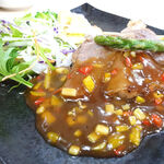 中華ダイニング SCENT - 和牛サーロインの中華風ステーキ