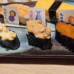 函館グルメ回転寿司 函太郎  - コーン　ツナ　トビッコ