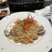 オールデイダイニング リモネ(リーガロイヤルホテル大阪) - 海の幸のピラフ