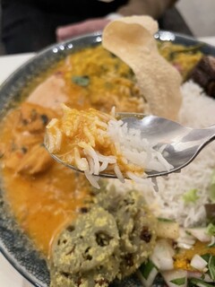 Curry bar nidomi - バターチキンカレー