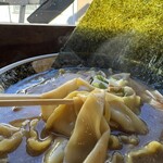 すごい煮干ラーメン凪 - 幅広麺うまい