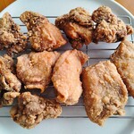 ふじやからあげ - 料理写真:上がバター醤油です