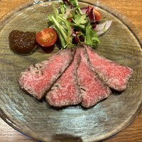魚匠 銀平 道頓堀店 - ローストビーフ