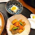 新三浦 - がめ煮、ごま豆腐。どちらも美味しいです。