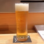 Wagyuu Dokoro Nakazaki - スーパードライ生ビール