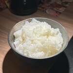 焼肉 しゃぶしゃぶ 石田屋。 - 兵庫県産ひのひかり。308円(大)