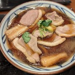丸亀製麺 武石インター店 - 鴨肉たっぷり