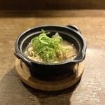 かぜんぐ - ・お通し 塩モツ煮 ？？？