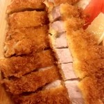 とんかつ 武蔵 - 黒豚ロースカツ（約1500円）