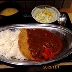 わおん。 - カツカレー　軽い！カツ軽い分ヘルシー感あり