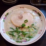 黒豚とんこつ のんぶー - 久留米ラーメン太麺￥５５０