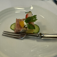 日光金谷ホテル - 『日光HIMITSU 豚』のリエットガトー仕立て